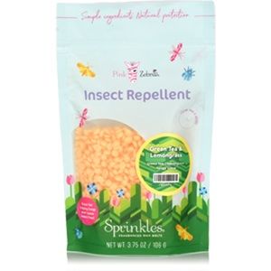 Green Tea & Lemongrass Natural Insect Repellent 3.75 oz. Bag Sprinkles